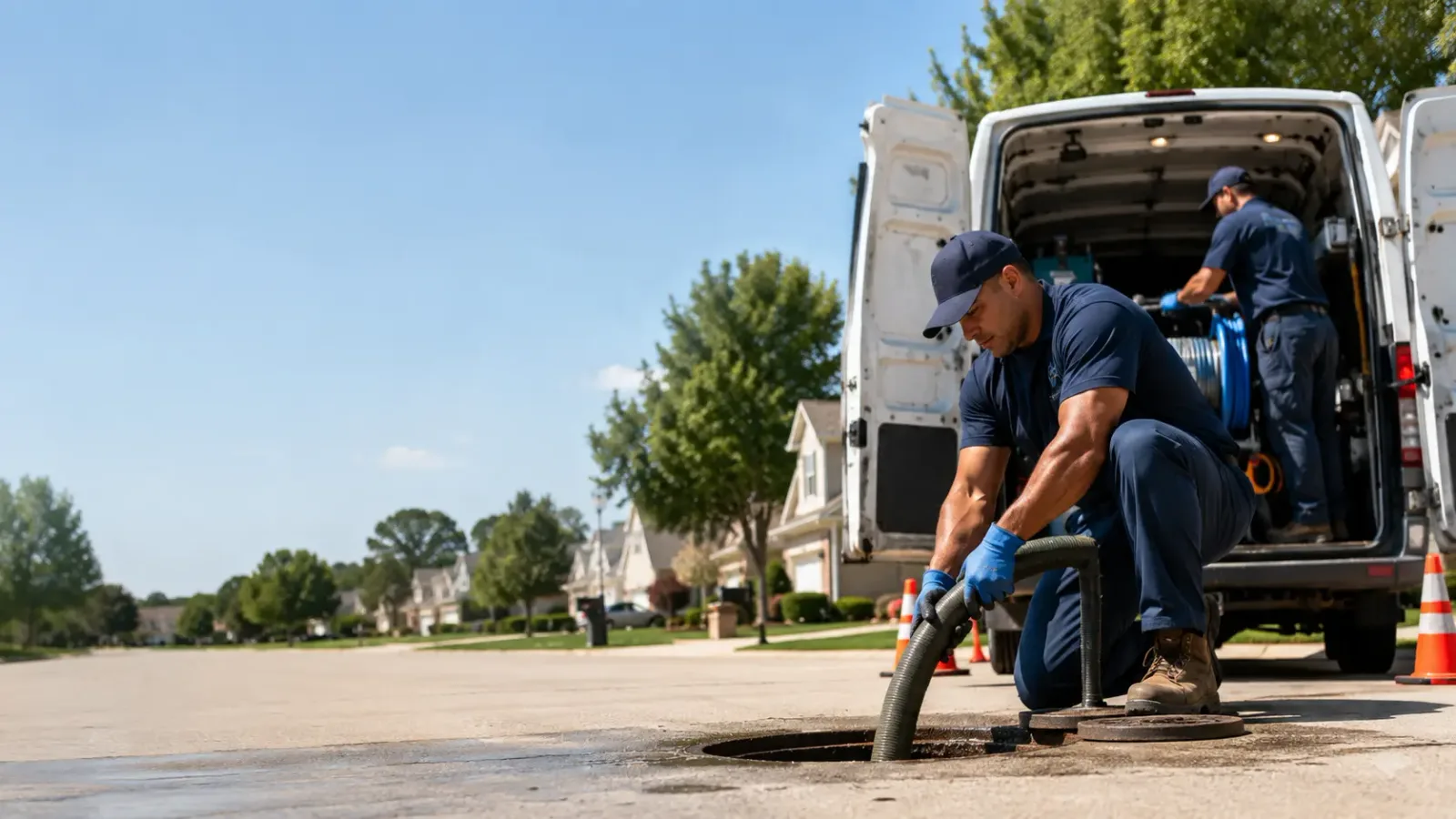 Sewer Backup Cleanup services in Franklin, OH